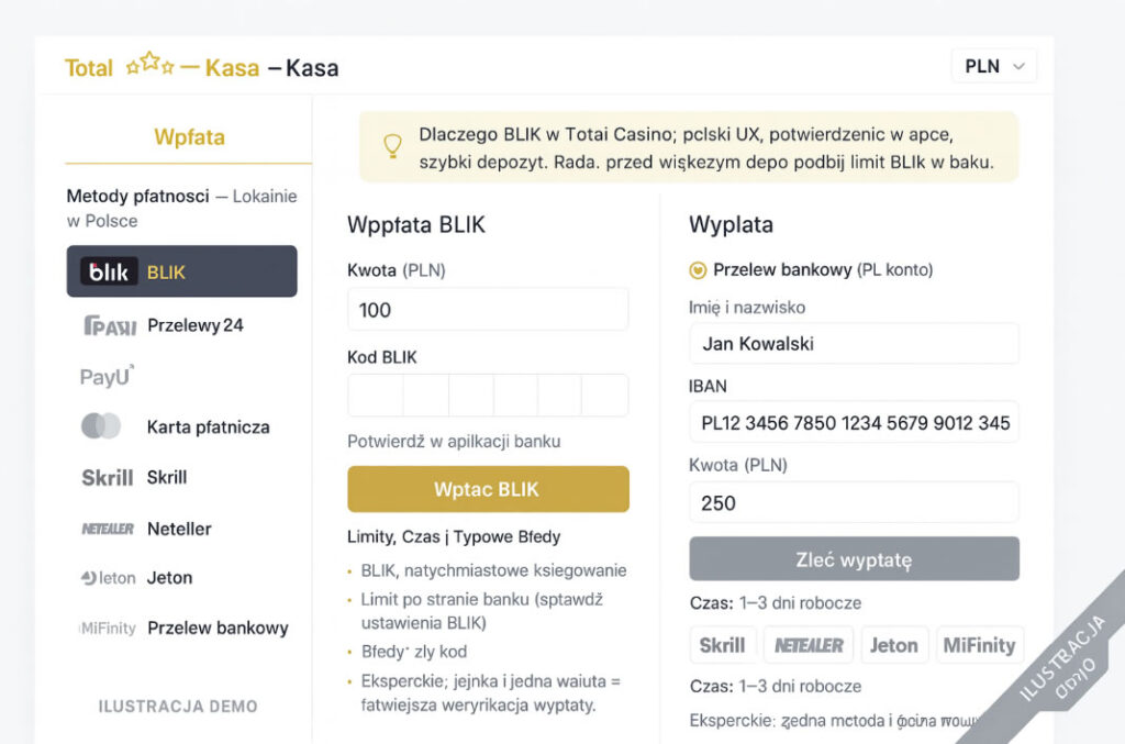 Dlaczego Wybierasz BLIK w Total Casino